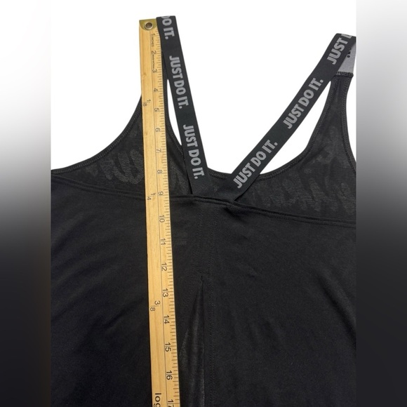 Women’s Nike Swim Poly Core Solids Fast Back Tank in Black Cover up Top S Small - Picture 16 of 16